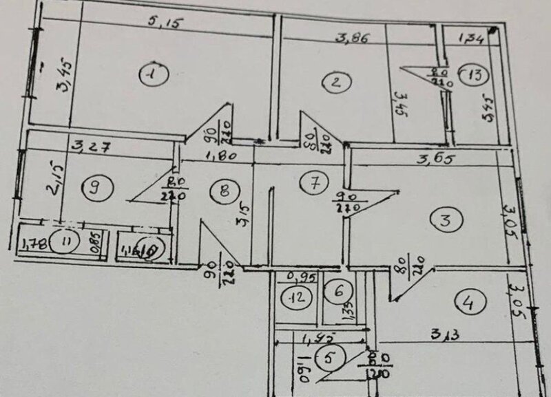 Apartament 4 camere 82mp Brancoveanu-Luica